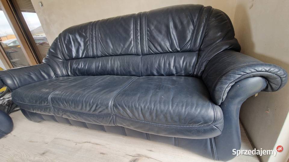 skorzany narożnik dzielony sofa kanapa 90cm Sofy i kanapy lubuskie Gorzów Wielkopolski