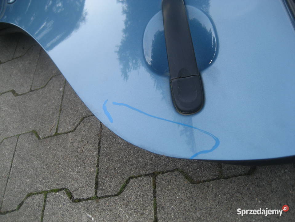 vw golf 5 plus 6 plus drzwi tył lewe kod LA5S Rakoniewice sprzedam
