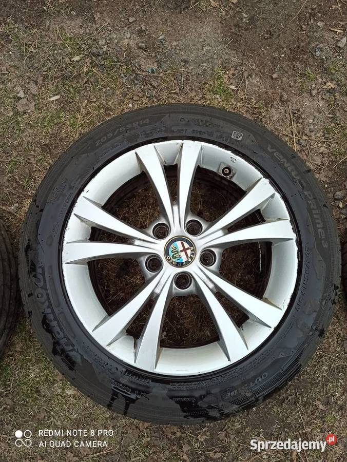 Oryginalne Alufelgi Alfa Romeo Giulietta 16
