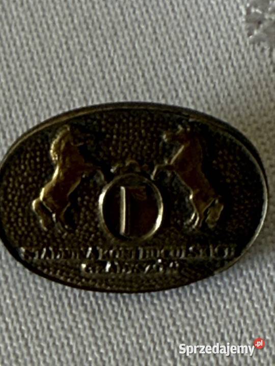 Metalowa Broszka Odznaka Stadnina Koni Czerwionka-Leszczyny