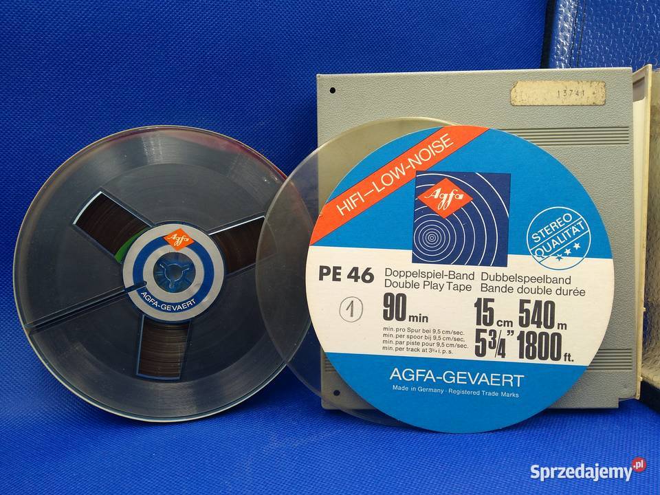 Szpule Taśmy magnetofonowe BASF Agfa 4 18 5 Warszawa