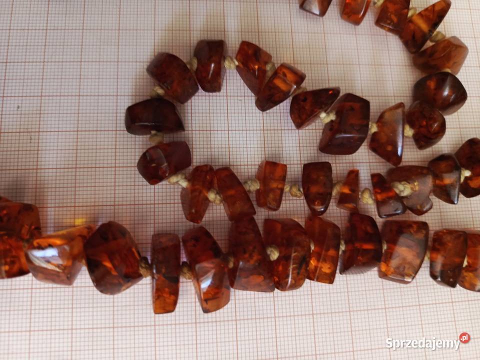 Naszyjnik Bursztyn Koniakowy podlaskie Białystok