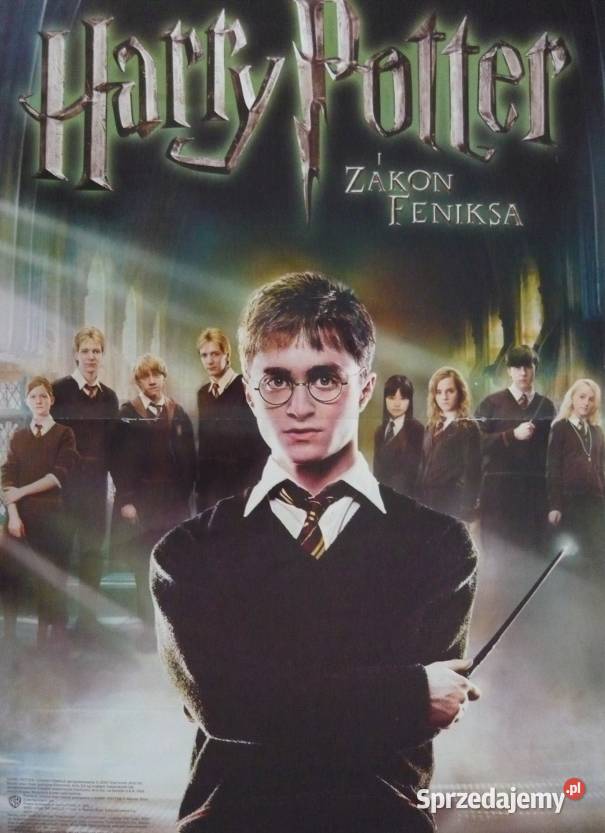 PLAKATY HARRY POTTER I ZAKON FENIKSA WYPRZEDAŻ Bydgoszcz
