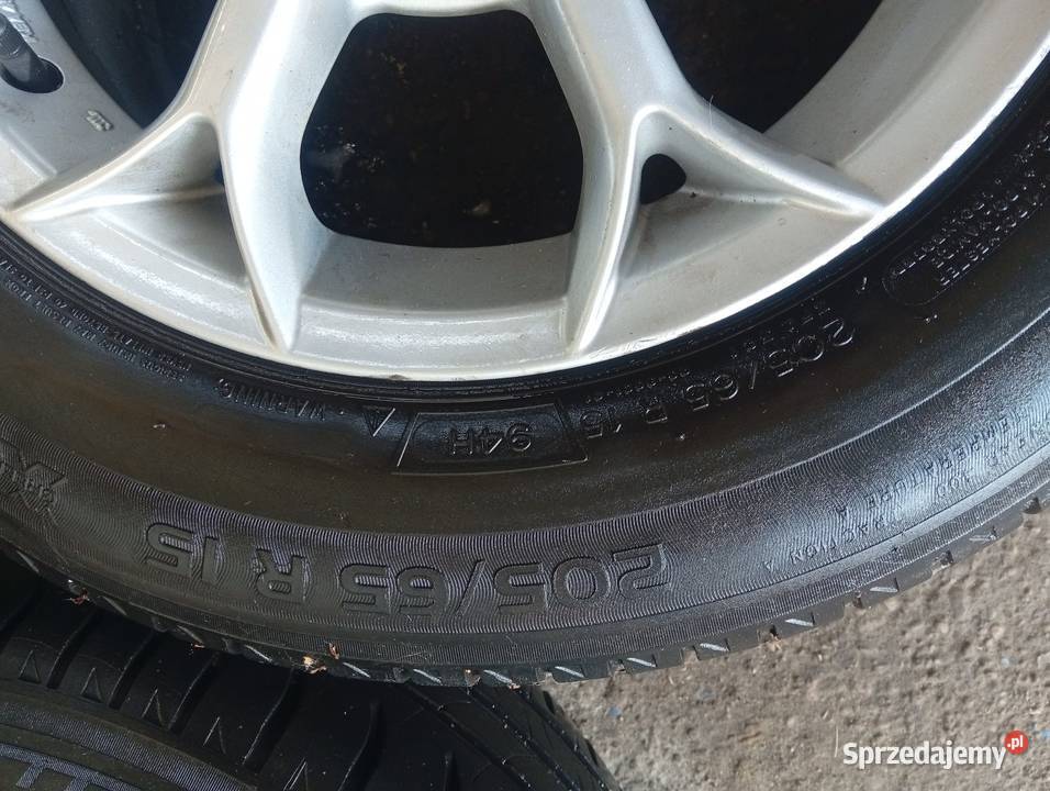 Felgi aluminiowe 20565 R15 Średnica 15" Warszawa sprzedam