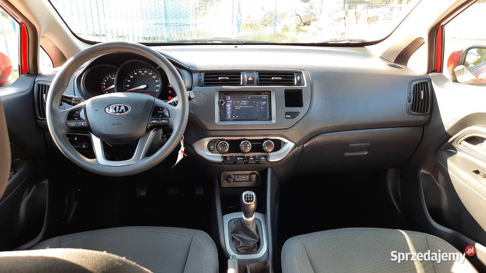 Kia Rio 12 16V Benzyna Klima Alu Navi Zadbany światła LED Kraśnik sprzedam