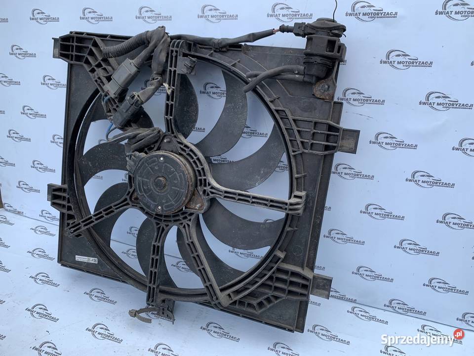 NISSAN JUKE 11r wentylator chłodnicy świętokrzyskie Kielce