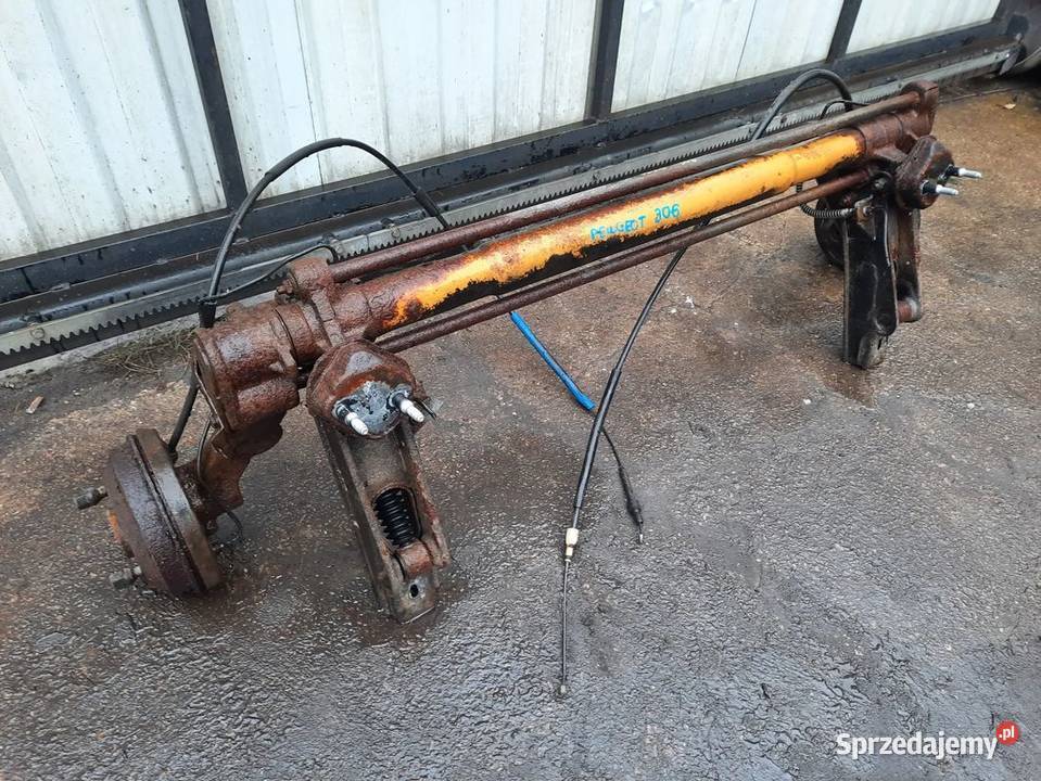 PEUGEOT 306 SEDAN BELKA OŚ ZAWIESZENIA osobowe Włoszczowa sprzedam