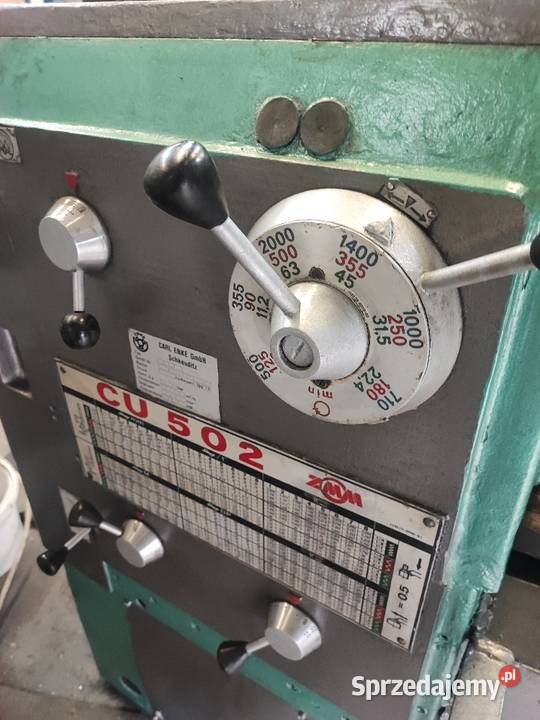 Tokarka bułgarska Cu 502 580 500 Tud 50 Tug 40 Biznes i Przemysł Maków Podhalański