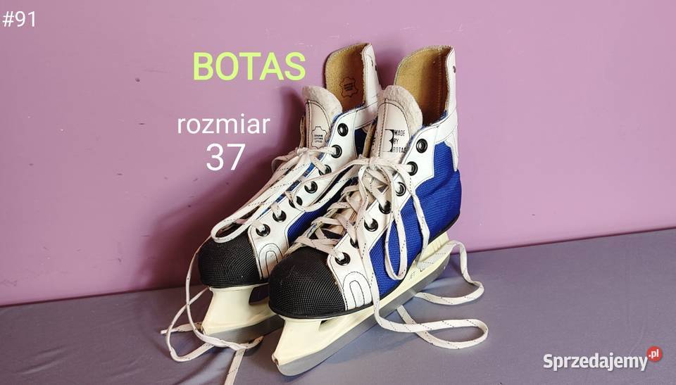 BOTAS łyżwy skórzane hokejowe TREX 150 rozmiar Łyżwiarstwo i hokej małopolskie