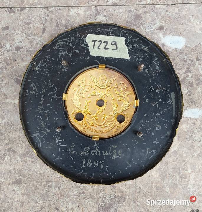 T229 Tarcza zegara Kienzle tzw porcelanka pomorskie Tczew