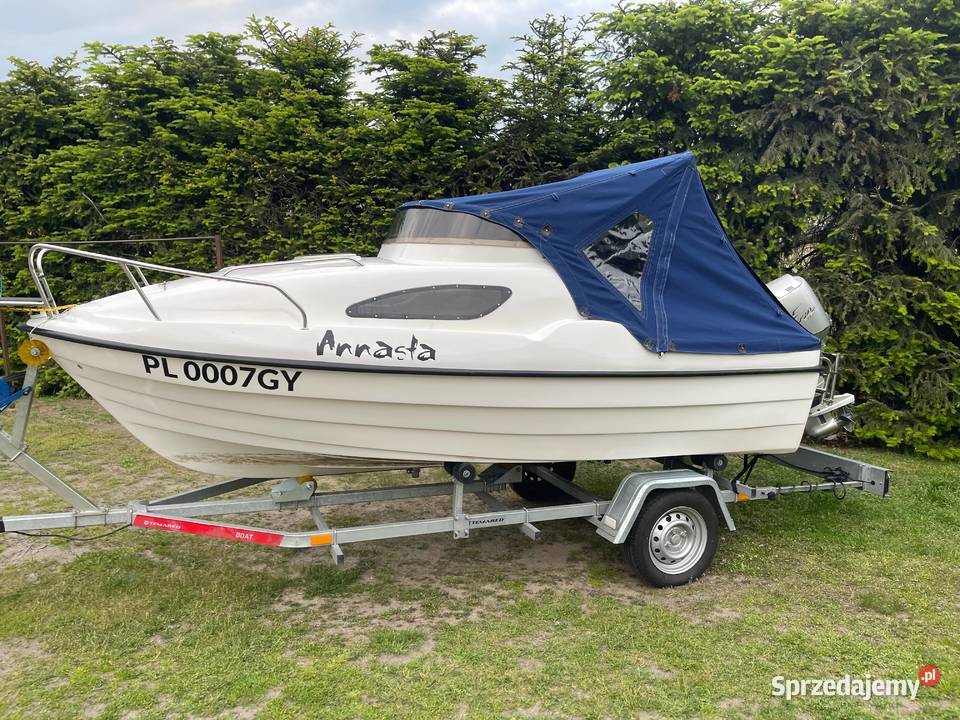Łódź motorowa kabinowa Fiord 425 Motoryzacja Garbatka-Letnisko