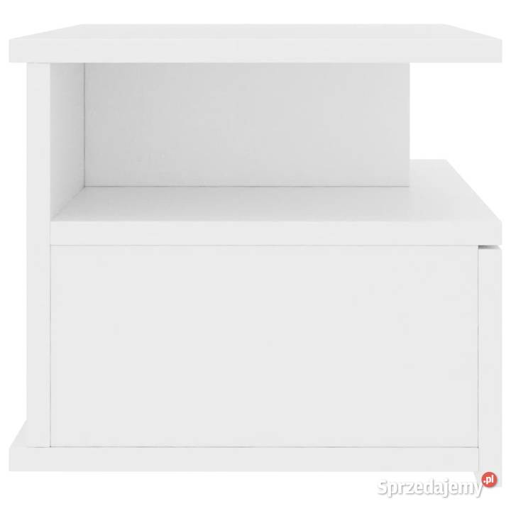 Wisząca szafka nocna biała 40x31x27 materiał Warszawa sprzedam