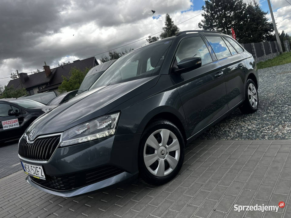 koda Fabia Skoda Fabia III 10MPI Lift 2019r Led ABS Sokołów Podlaski