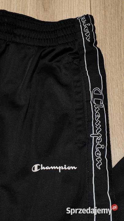 Czarne spodnie Champion
