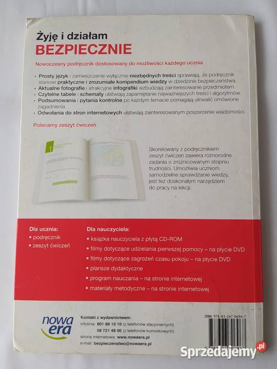Żyję i działam BEZPIECZNIE Edukacja Rok wydania 2012 podlaskie Hajnówka