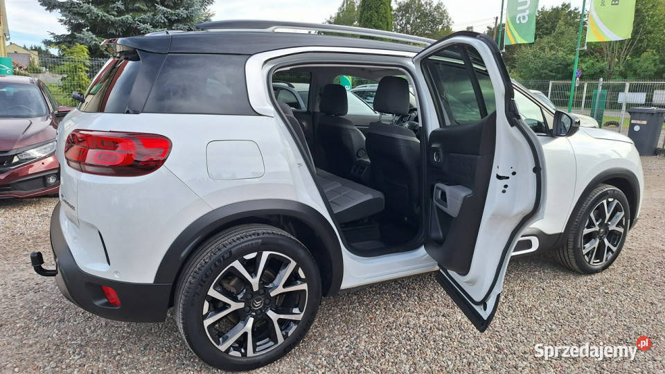 Citroen C5 Aircross Benzyna 16 Automat Panorama czujnik zmierzchu Zieleniewo