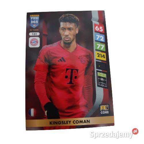 Karta piłkarska Kingsley Coman