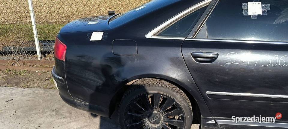 ĆWIARTKA BŁOTNIK PRAWY TYŁ AUDI A8 D3 LZ9W Lipno