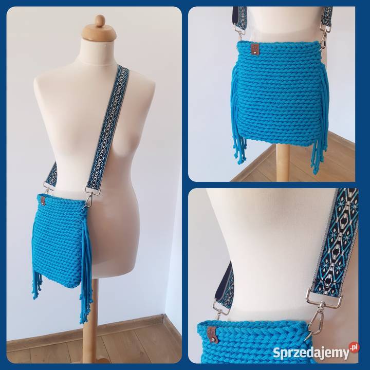 Torebka boho ze sznurka Łódź sprzedam