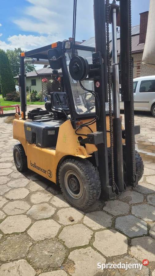 Balkancar Bułgar wózek widłowy diesel widlak rak Biała Podlaska sprzedam