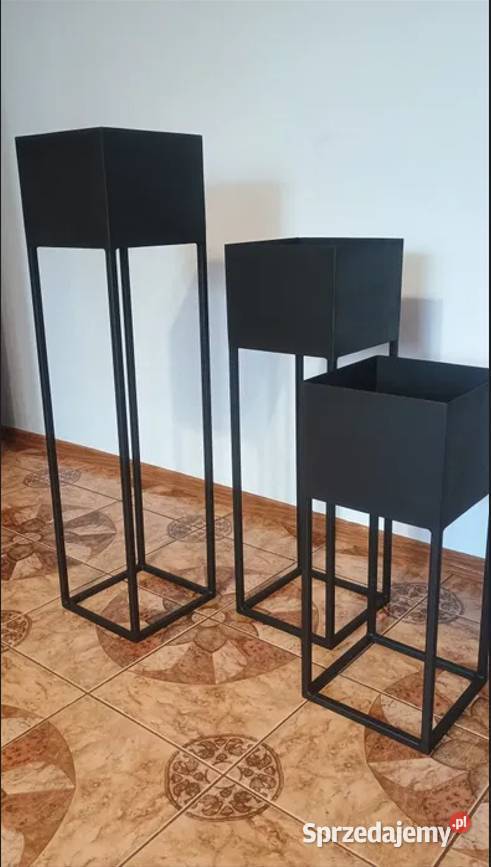 Kwietniki metalowe stojące świętokrzyskie sprzedam