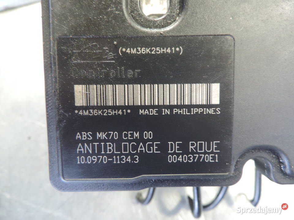 POMPA STEROWNIK ABS CITROEN C3 10097011343