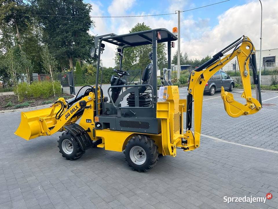 Nowa Koparkoładowarka model GG06 LX marki Gunter Rok produkcji 2025 Poniatowa sprzedam