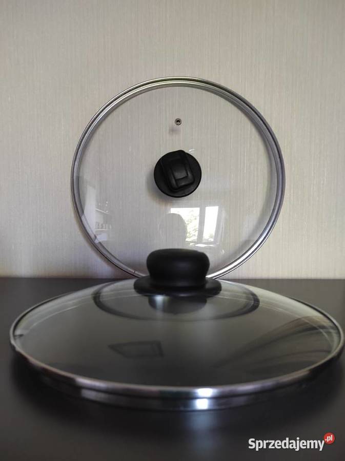 Pokrywki szklane żaroodporne 2 Warpechy Stare sprzedam