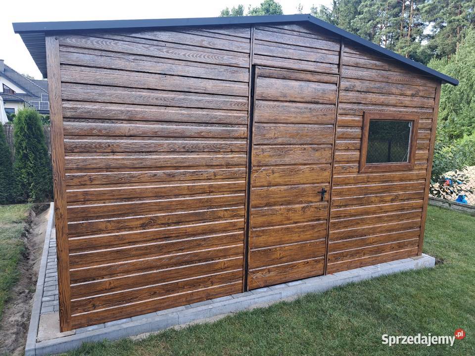 GRAFIT Garaż Blaszany Na narzędzia SchowekWiatka 613zł/m2 śląskie Lubliniec