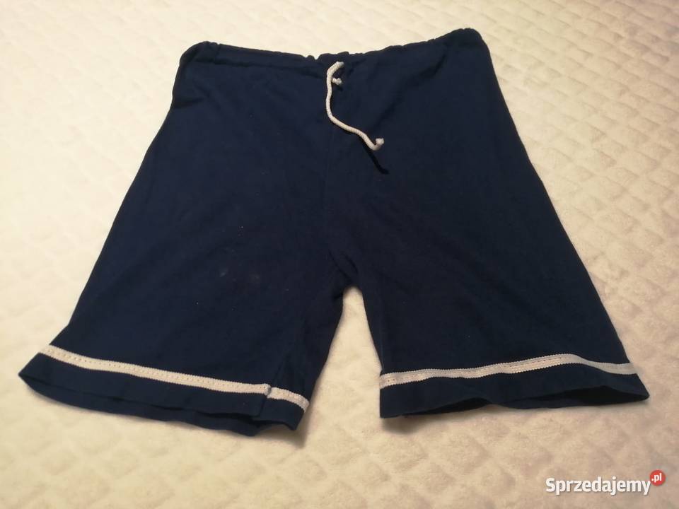 Krótkie spodenki chłopięce granatowe 98 Odzież Czeladź