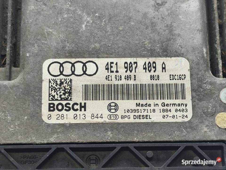 Audi A8 D3 42tdi Sterownik Komputer Silnika Ecu