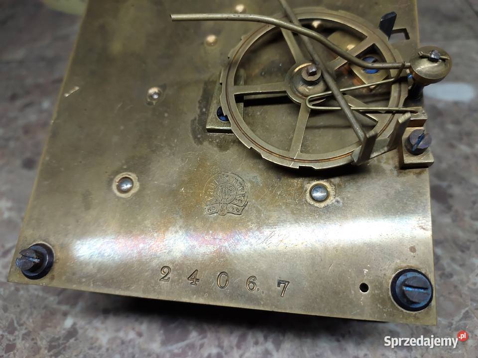 M163 Mechanizm zegara ściennego Carl Werner pomorskie Tczew