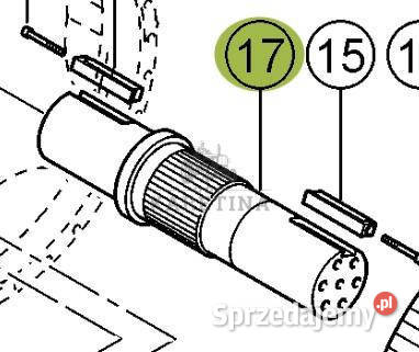 Claas Lexion 740 750 760 Wałek Podajnika Jastrzębniki sprzedam
