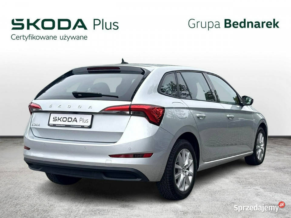 koda Scala Bezwypadkowy Salon Polska Serwis ASO nieuszkodzony Łódź