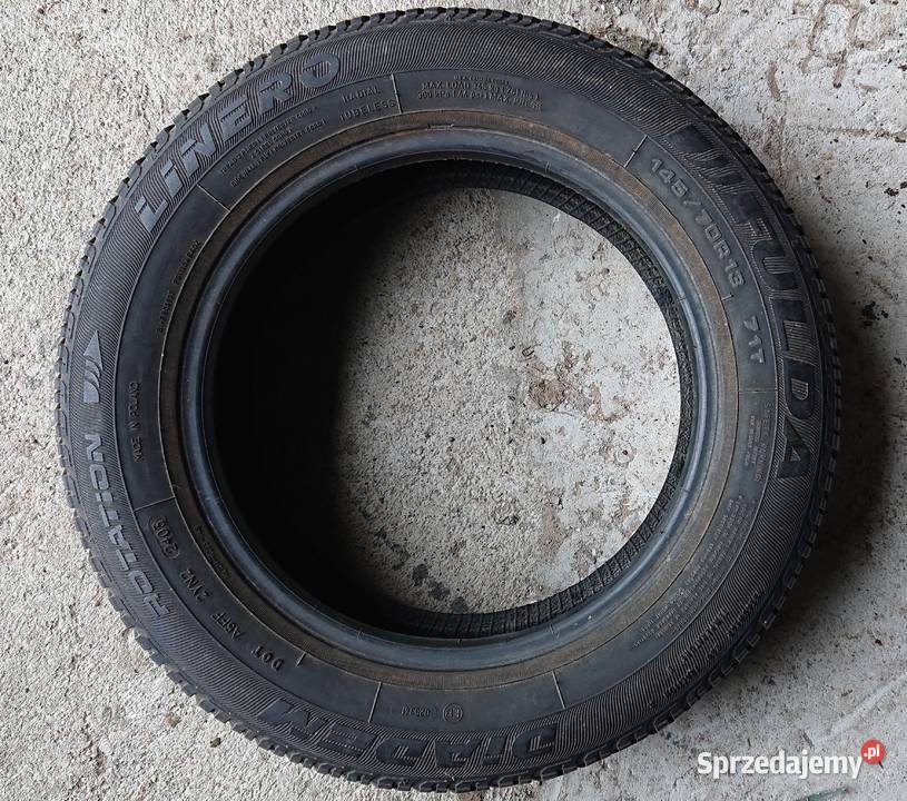 opona letnia 5mm Fulda 14570R13 Suwałki