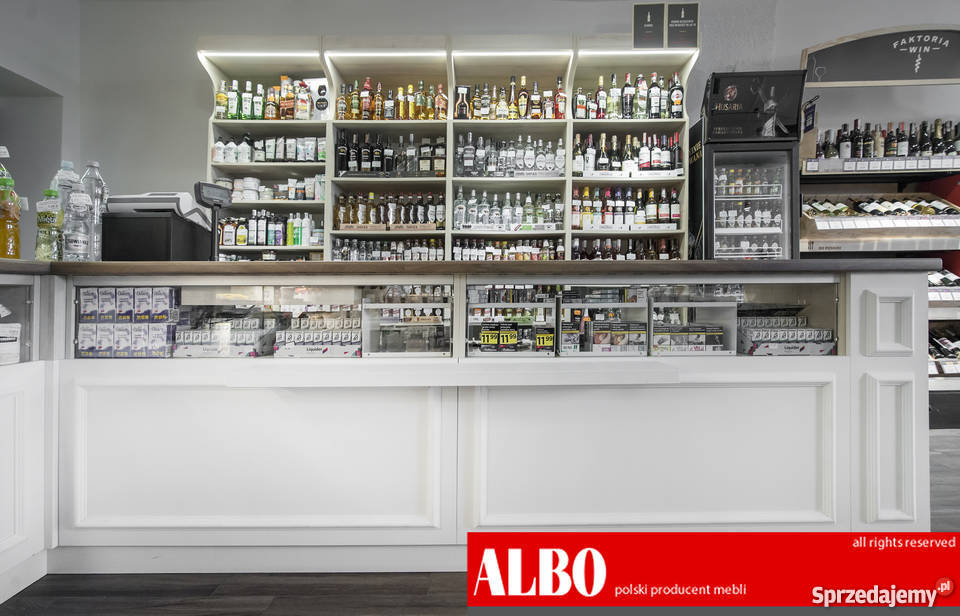Regał do sklepu spożywczego producent mebli Olsztyn