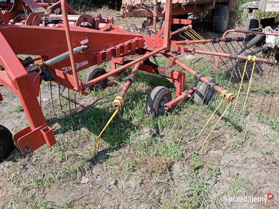Zgrabiarka Metal Technik Zgrabiarki i przetrząsacze Maszyny rolnicze Jabłonowo Pomorskie