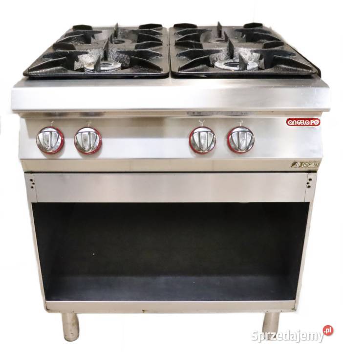 Kuchnia gaz 4 palniki Angelo 190FAAFOMO 34 kW Gastronomia Pszczyna