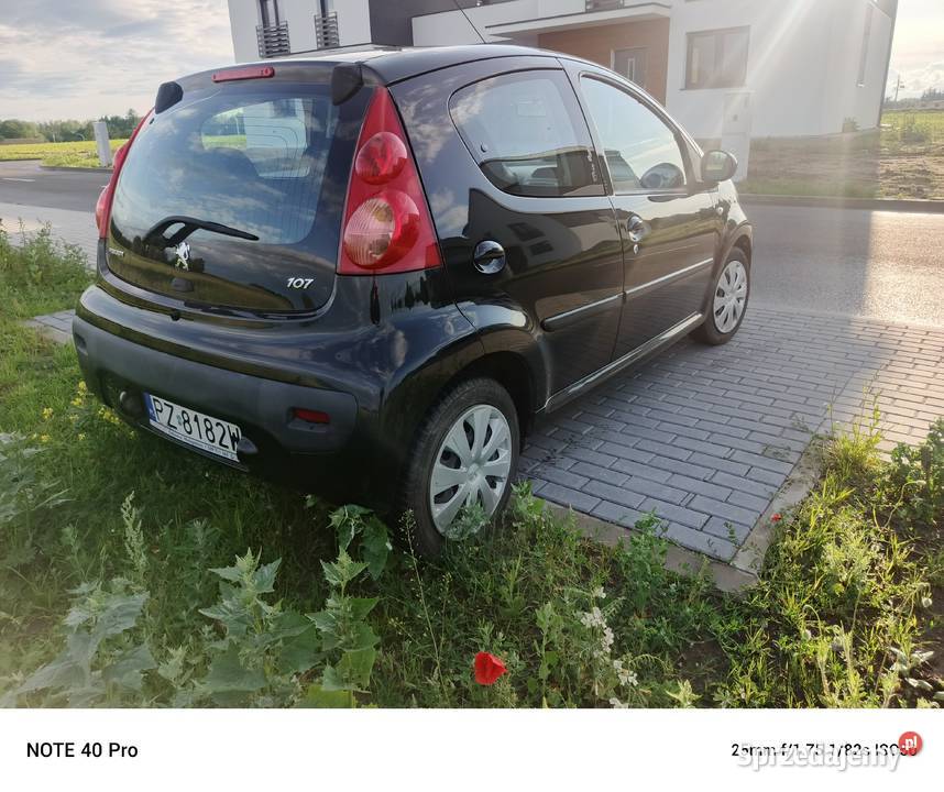 Peugeot 107 5 drzwi klima salon Polska 68KM Nekla