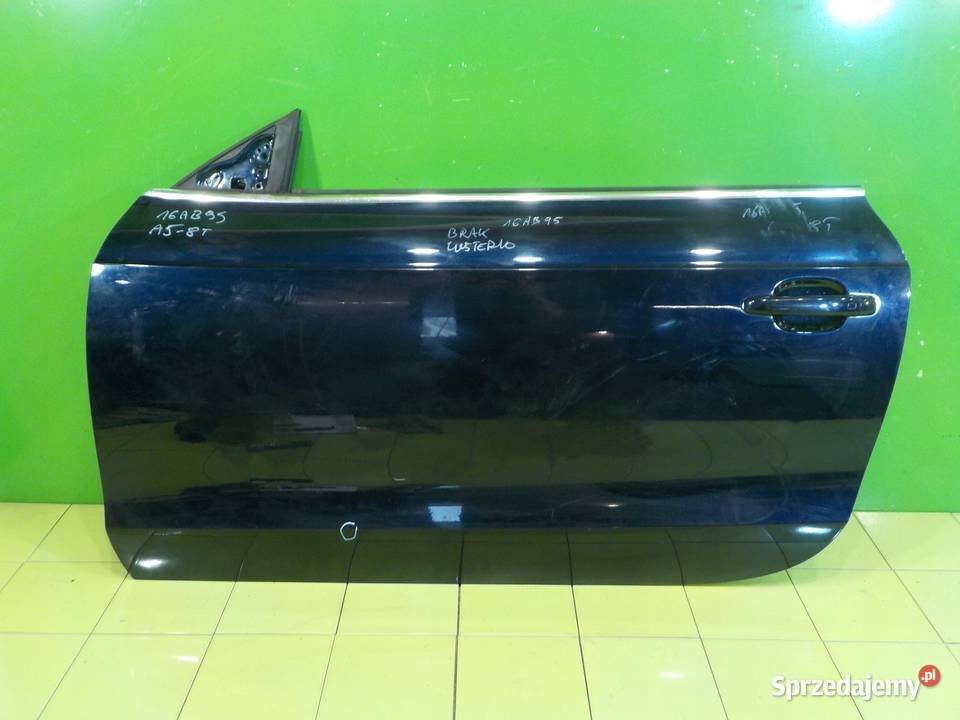 AUDI A5 8T 20 TFSI 09r COUPE 2D drzwi lewe przod osobowe Karoseria Suków sprzedam