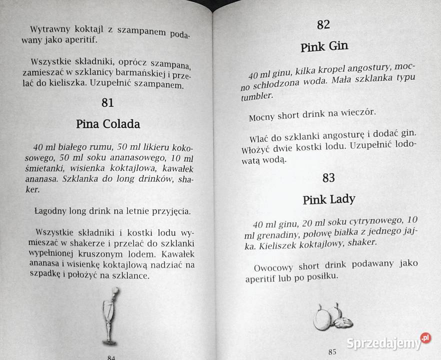 Drinki Andrzej Ziemiański twarda sprzedam