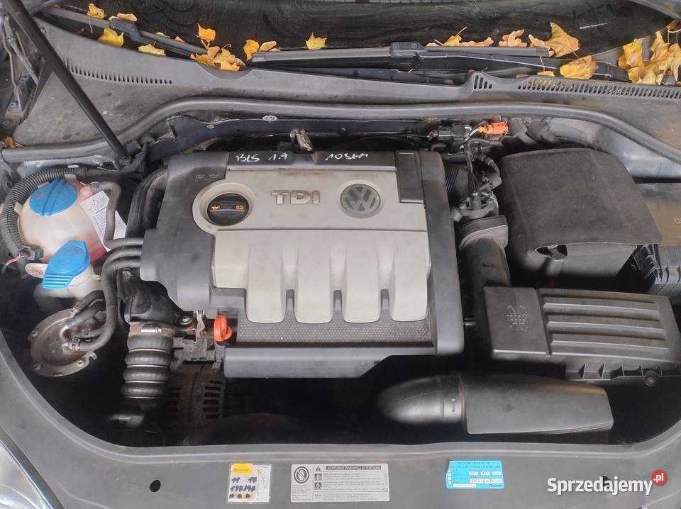 VW Golf 5 Kombi 2009r 19 TDI BLS Lak LC9X elektryczne lusterka sprzedam