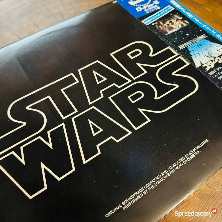 John Williams Star Wars NMNM Japan Obi 2 LP 1977 Warszawa