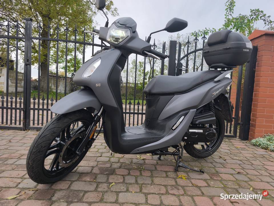 Sym Symphony 50cc 2024r LED Najnowszy Transport zachodniopomorskie