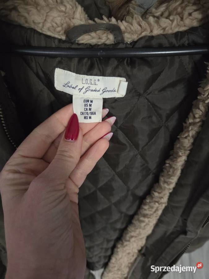 Parka kurtka khaki M Świdnica Polska