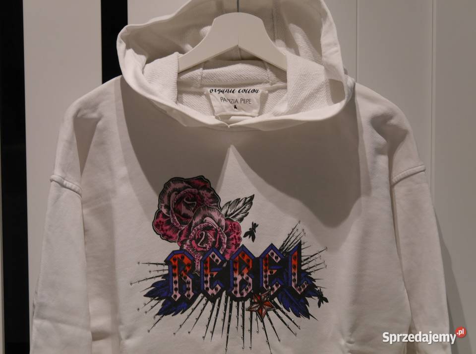 Patrizia Pepe piękna bluza cyrkonie 36 S Pozostałe Wrocław