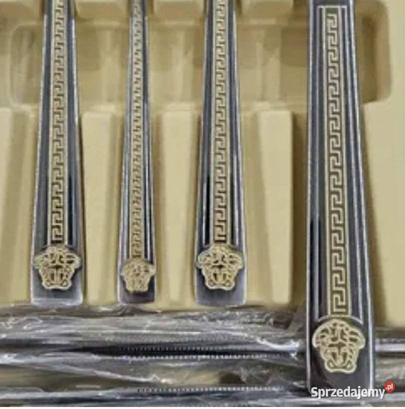 259 Walizka Versace sztućce 72 elementy na 12 Sztućce Zabrze