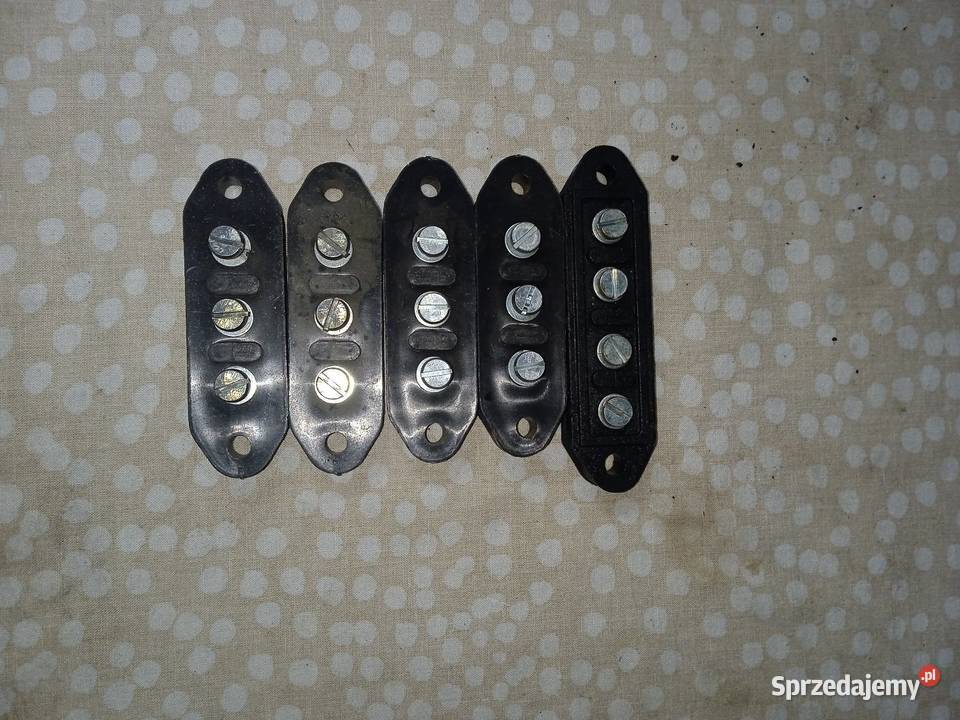 Kostki do kabli z czasów PRLu do Ursus i Zetor pomorskie