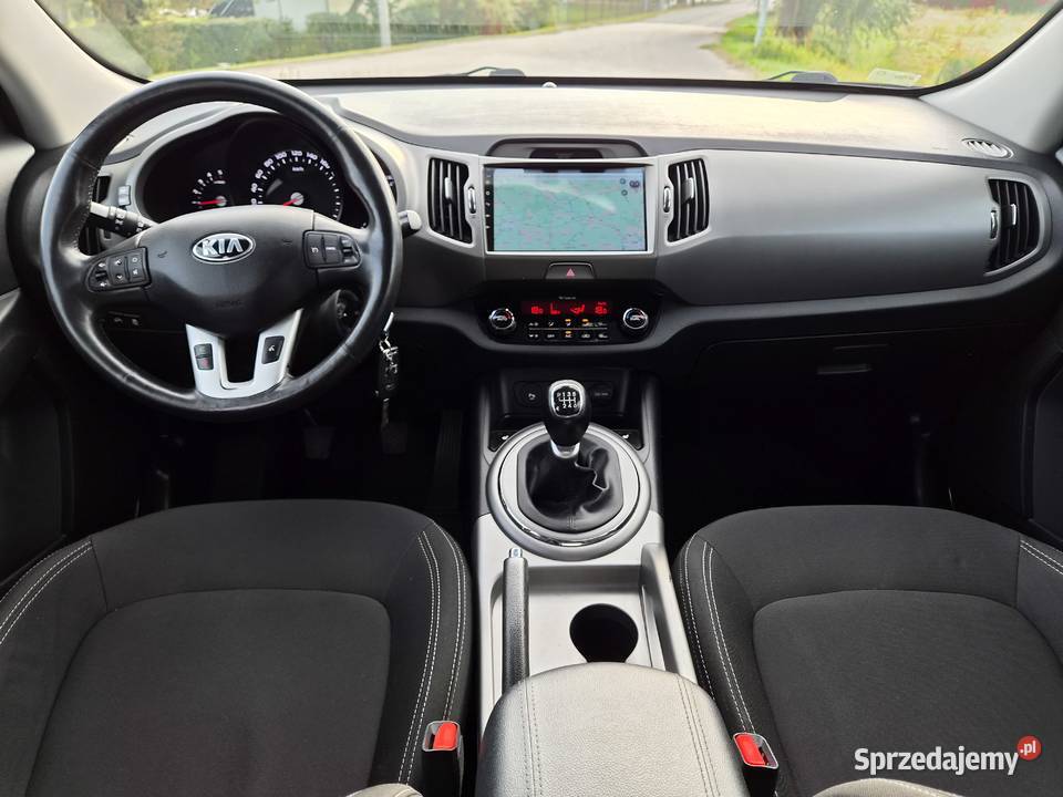 Kia Sportage 4x4 2014r 20D 184 Serwis Navi Xenon elektryczne lusterka Góra Puławska