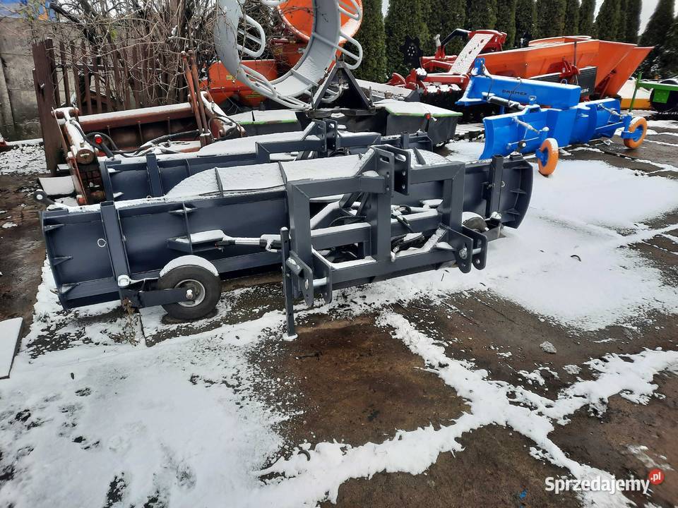 Pług do śniegu ziemi równiarka 3m33m35m DARMEX Barszcze